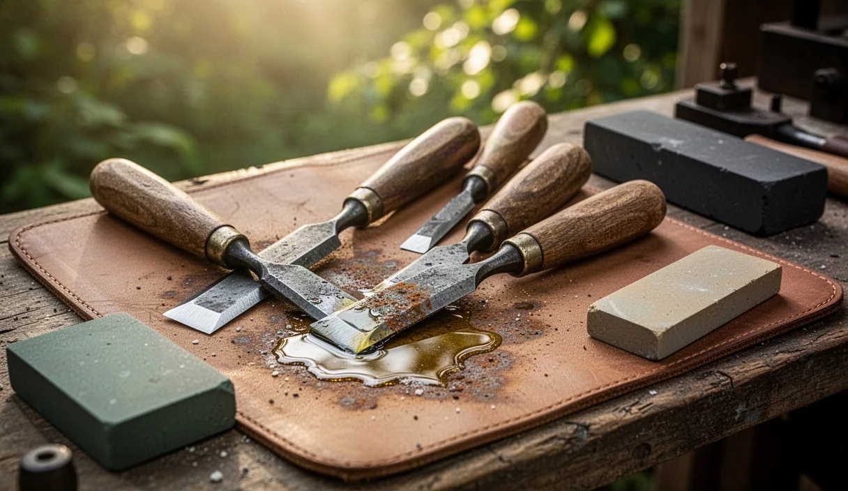 Restoring Carbon Steel Hand Chisels